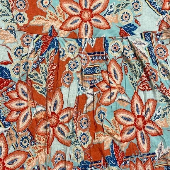 Womens J.Jill Stretch Sleeveless Spring Summer Dress Floral size XS - Picture 3 of 10